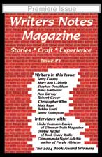 Writers Notes Magazine, Issue #1
